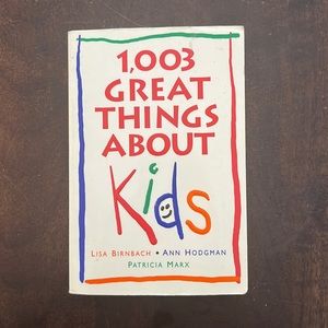 1003 great things about kids pocket book